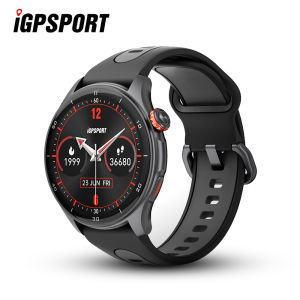 IGPSPORT LW10 Cycling Running Watch Sports GPS Location Route Navigation Calling Heart Rate Monitor AMOLED Screen Fitness Data