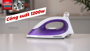 Bàn là khô 1200W SUNHOUSE SHD2011 nhỏ gọn dễ dùng - Chính hãng