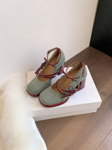 Wedding Shoes Heels Waterproof Platform Cozy Mary Jane Style