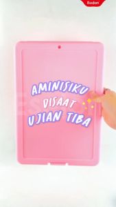 Clipboard Plastik Eselon A4 / Papan Ujian 2IN1 / Storage Clipboard
