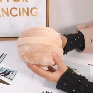 Penutup Telingan Anak Earmuff Pelindung Tutup Kuping Karakter Bulu Lembut