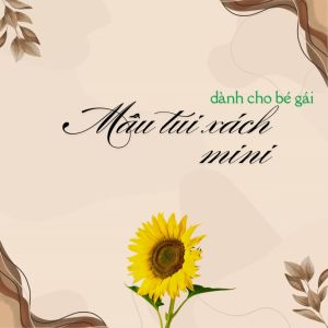 Túi Handmade Hoa Hướng Dương – Duyên Dáng và Độc Đáo