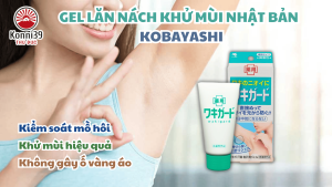 GEL KHỬ MÙI NHẬT BẢN (TUÝP 50G) - LĂN NÁCH KOBAYASHI