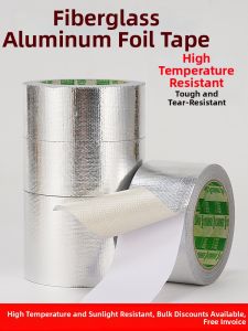 PINSHANGMEISU | Heat Resistant Insulation Waterproof Self-Adhesive Aluminum Foil Tape