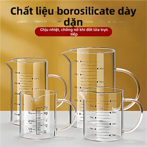 BICITU | Cốc Đo Nhiệt Độ Cao Chống Nóng An Toàn Với Thực Phẩm Có Thể Sử Dụng Lò Vi Sóng
