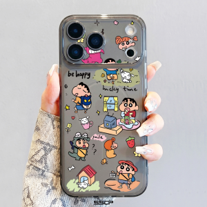 SHUXIE | Crayon Shin-chan Style Anti-shock Thin Phone Case