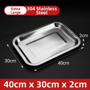TAFUMAN | Food Grade 304 Stainless Steel Tray