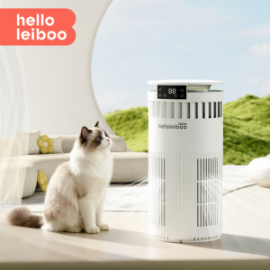 HELLOLEIBOO | Pet Hair & Dander Removal Air Purifier Odor Elimination Disinfection