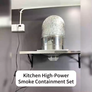 Kitchen Range Hood Stainless Steel 10/12” Wall Mounted Cooker Hood Oil Fume Purifier & Strong Suction Smoke Kitchen Exhaust Hood Lampblack Fan Ventilation Fan 厨房抽油烟机