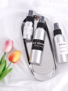 Metal High-Grade Aluminum Bottle Shading Spray Bottle Device Fine Sprays Pure Dew Makeup Hydrating Alcohol Pump Travel Bottle Large Size