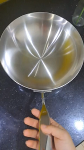 Chảo Sâu Lòng Inox 316 Nguyên Khối 3 Lớp Haatz Dùng Cho Mọi Loại Bếp - Hàng Chính Hãng Bảo Hành 5 Năm