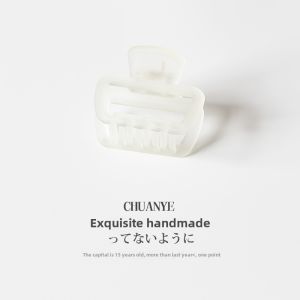 Kawano Translucent Grip Small Size Hair Volume Less Online Influencer Refined Shark Clip Fancy Clip Barrettes Female Back Head