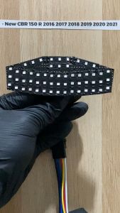 Lampu Rem Belakang Khusus untuk New CBR 150 R 2016-2021 Lampu Stoplamp Running 8 Mode Kedip