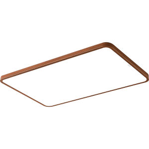 HUIPU ZHAOMING | High Brightness Smart Eye-Protection Walnut Wood Texture Ceiling Light