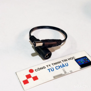 Cáp chuyển nguồn DC / Đầu cắm 5.5mm X 2.1mm ra đầu 5.5mm x 2.5mm (Giá bán 1 sợi)