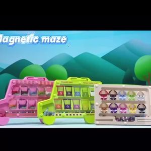 1pcs Magnetic Color Sorting Maze Puzzle Board Fine Motor Skills Toy for Kids Educational Activity Game for Boys and Girls Fun
