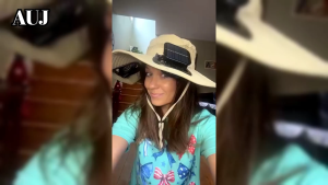 Solar Powered Fan Hat For Women Men Wide Brim Hats With 2Fan UPF50+ For Summer Outdoor Fishing Cap Beach Fashion Sun Hat