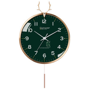 Compas | Đồng Hồ Treo Tường Thiết Kế Nordic Đơn Giản Quartz