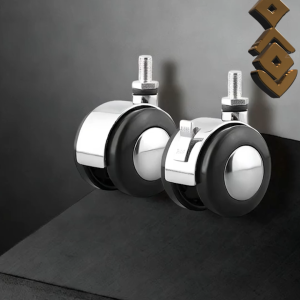 Roda Caster Furnitur Kursi Kantor 2 Inch Furnitur Rak Serbaguna Universal Wheel