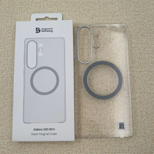 Samsung | Original Magnetic Case For Samsung Galaxy S25 Ultra Plus Wireless Charging Shockproof Clear Cover For Magsafe S25Ultra S25+ Case