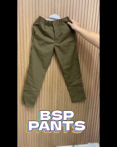 BSP Brown Repellant Garterized Pants | Scouting Uniform | BZ Boutique