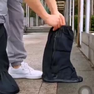 Motorcycle Rain Shoes Cover Anti-slip Waterproof Rain Boot Shoes Cover Motorcycle Bike Reflective Boot Footwear