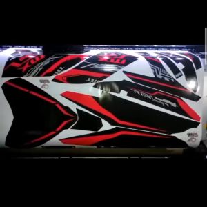 Stiker MX 135 & Desain Striping Motor Yamaha MX 135