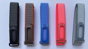 Performance Loop Band for Google Fitbit Air Breathable Nylon Sport Replacement Strap with Micro-Adjustable Closure