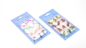 12pcs Dry Fly Butterfly Hooks Fishing Trout Flies Fish Hook Lures Pesca Fish Tackles