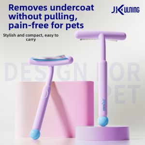 JKULNING | Dander Removal No-Blade Tangle Remover Pet Grooming Comb
