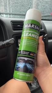 「IdolMoto」Marsh Air-Conditioner Cleaner 500 ML- 99.99 % Sterilization Quick Cleaning Powerful Air-Condition Antibacterial Disinfectant Removes Odor Effective Air-Condition Cleaner and Sanitizer for Home and Vehicle use Healthier Air Freshness Guaranteed