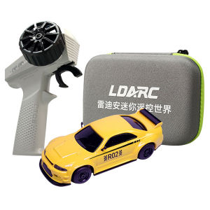 LDARC R02 Mini Rc Sports 1/64 Simulated Electric Remote Control Model Car Tabletop RTR 2.4G Adults ChildrenS Toys Gift