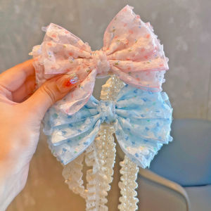 New Bobo Fairy Tale Baby Headband Fresh Floral Design Cute Butterfly Knot Hair Accessory for Babies Summer Collection