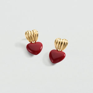 AGATHA | Romantic Heart Earrings