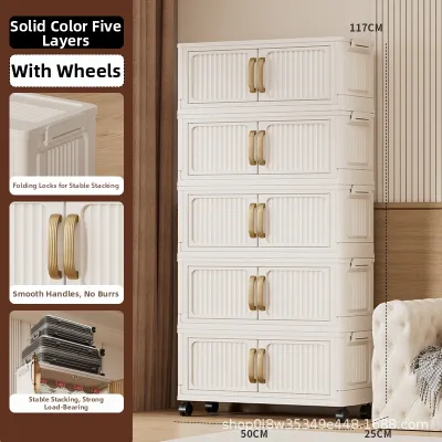Multifunctional Foldable Storage Cabinet