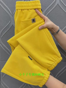 Spring New plus Size Womens Loose High Waist Purple Harlan Pants Casual Versatile Slimming 88 Length Comfortable Cotton Blend