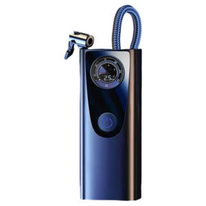 12V Portable Air Compressor with Precise Pressure Measurement Lightweight Tire Inflator for Travel and Emergency Use