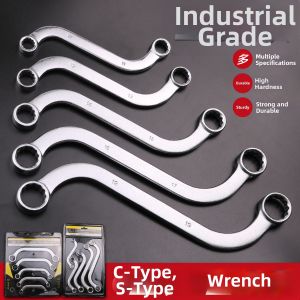 MEISITEKEKE | Double Head S Shaped U C Type Adjustable Bend Wrench Set