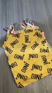 6 PCS KIDS SANDO ASSORTED COLORS AND DESIGNS ONLY CAN FIT TO SMALL (GIRLS)