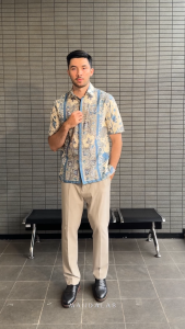 Padilla - Mandalas Kemeja Batik Pria Premium Lengan Pendek