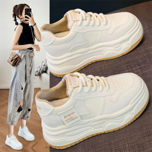 Sports Casual Thick Bottom High Top Shoes Insole Heightening Board Flatform Sneakers Long Leg Effect Womens Shoe Accessories
