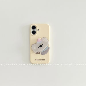 Cute Koala Stand Cartoon Phone Case Protection for  14 13 12 pro Max Compatible Ins Style Cute Design Mobile Cover