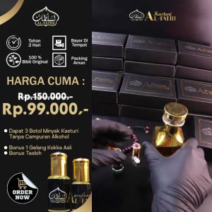 Parfum Kasturi Tahan Lama & Minyak Wangi Kasturi Murni