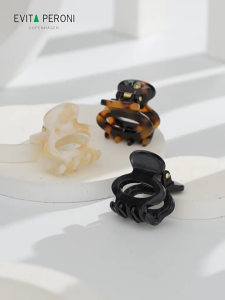EVITA PERONI | Tessa Mini Shark | High Quality Female Hair Clip | Klip Rahang | Hair Accessories