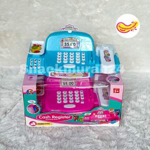 Mainan Anak Cash Register Mainan Anak Kasir Supermarket Mesin Kasir - Mini Store Bisa Bunyi Dengan Baterai