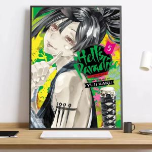 Bandai | Bộ Tranh Kim Cương 5D Tự Làm Hells Paradise Tranh Ghép Nhân Vật Anime Dán Đầy Đủ Đồ Thủ Công Mỹ Nghệ Trang Trí Tường Nhà Món Quà Lý Tưởng Cho Người Yêu Nghệ Thuật