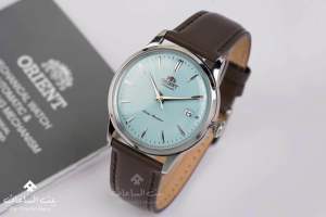ĐỒNG HỒ NAM CHÍNH HÃNG ORIENT RA-AC0M14L30B Automatic Babyblue Dial Brown Leather For Men