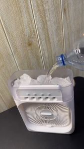 KIPAS ANGIN PENDINGIN MINI AC RGB / AIR COOLER RUANGAN / KIPAS ANGIN DENGAN PENGISI SEMPROT UDARA