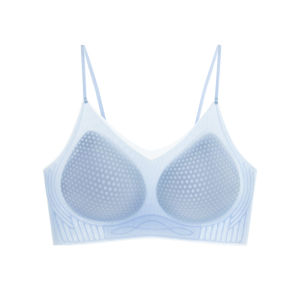 PIER N°5 | Herbal Initial Color Womens Underwear Summer Thin Style Gathered Cool Sensation Invisible Fine Strap Camellia Fragrance Beautiful Back Bra