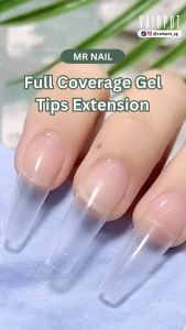 [Vainpot-SG] MR NAIL Full Coverage Soft Gel Tips Extension - 360pcs/ 12 sizes